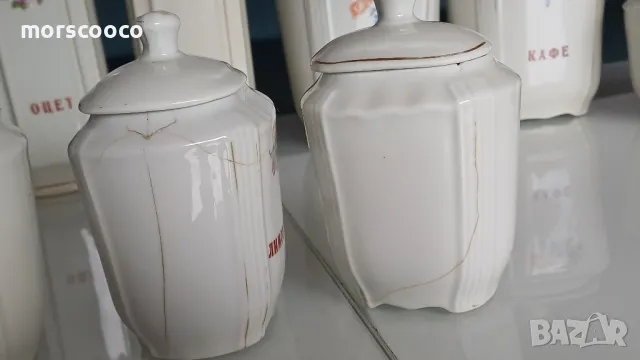 Стар порцеланова сервиз за подправки

, снимка 3 - Антикварни и старинни предмети - 49089876