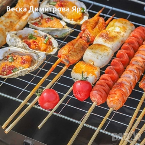 Градинска сгъваема скара за къмпинг и пикник, снимка 8 - Скари - 52975600