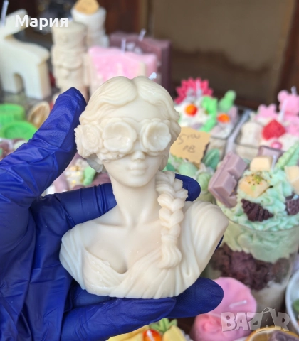 Rose Flower Girls Ароматни свещи , снимка 7 - Ръчно изработени сувенири - 40299390