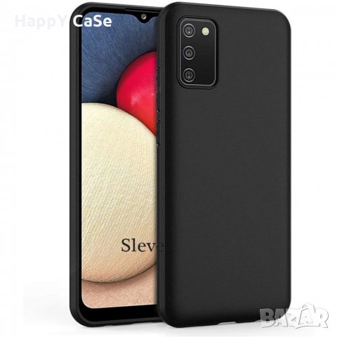 Samsung Galaxy A53 A72 A52 A52s A42 A32 A02s 4G 5G 2021 / Тънък черен мек мат кейс калъф гръб, снимка 11 - Калъфи, кейсове - 32066834