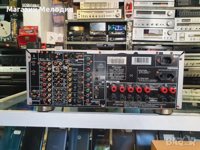 Ресийвър Pioneer VSX-2014i-S с дистанционно. В отлично техническо и визуално състояние., снимка 12 - Ресийвъри, усилватели, смесителни пултове - 40515369