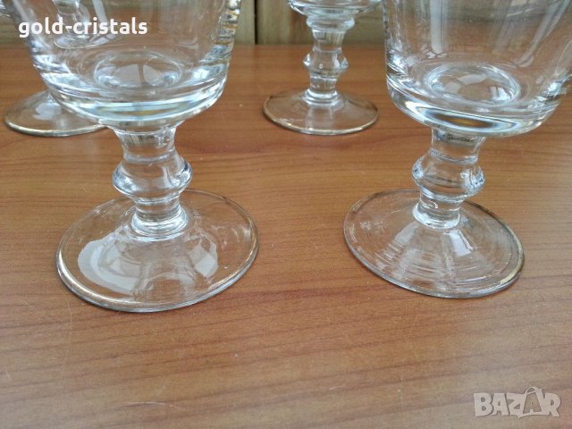 Ретро чаши з златен кант, снимка 5 - Антикварни и старинни предмети - 33126783