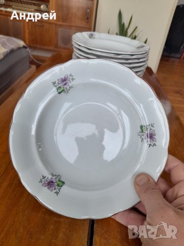 Стара порцеланова чиния,чинии #3, снимка 2 - Антикварни и старинни предмети - 35028400