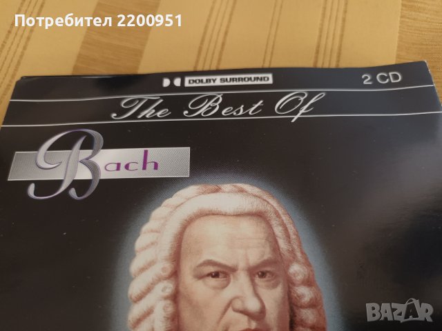 The best of  BACH, снимка 2 - CD дискове - 43274368