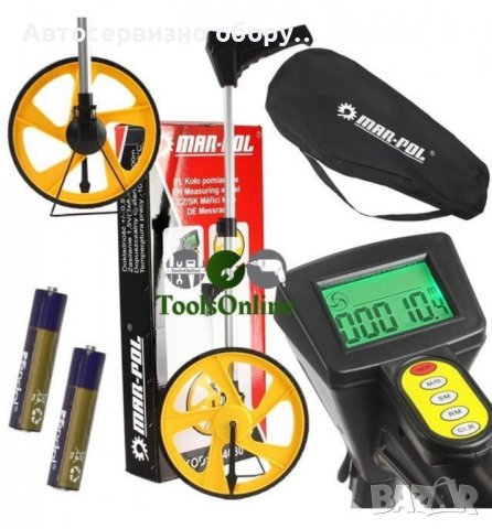 Професионално измервателно колело с LCD дисплей и подсветка на екрана Mar-Pol, снимка 1