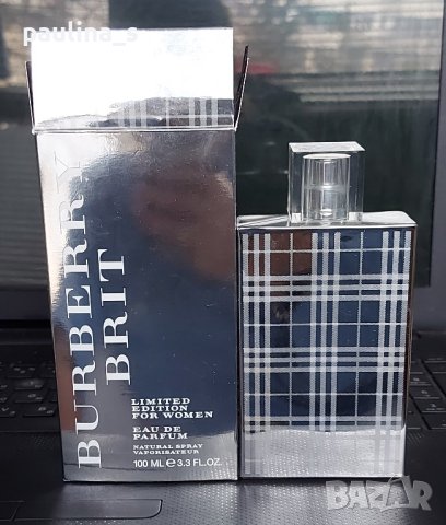 Дамски парфюм Burberry brit for women limited edition 55/100ml EDP , снимка 2 - Дамски парфюми - 43375627