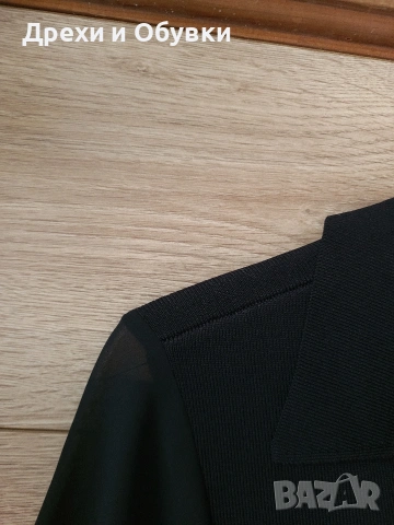 Черна официална елегантна рокля , снимка 5 - Рокли - 49184390