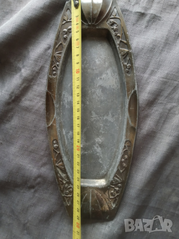 стар поднис,табла арт нуво, снимка 2 - Антикварни и старинни предмети - 36476051