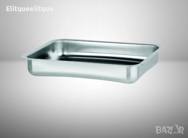 Правоъгълна тава Bohmann 30/32/36 см от неръждаема стомана, снимка 8 - Други - 52333527