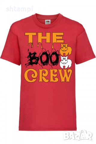 Детска тениска The Boo Crew 2,Halloween,Хелоуин,Празник,Забавление,Изненада,Обичаи,, снимка 2 - Детски тениски и потници - 38155675