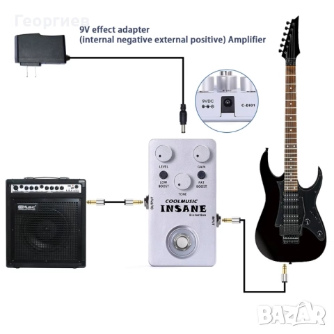 Cool Music Insane Distortion , снимка 6 - Китари - 52352222