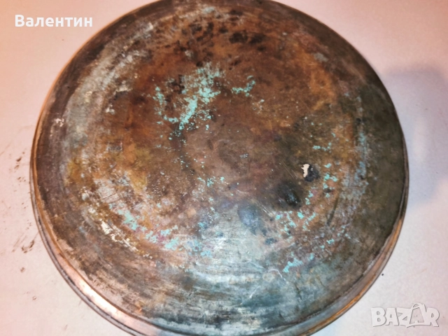 Бакърен поднос 22, снимка 6 - Антикварни и старинни предмети - 52540225