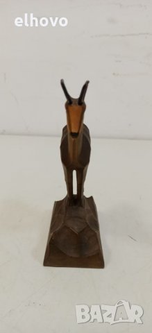 Дървено еленче, снимка 4 - Антикварни и старинни предмети - 32725574