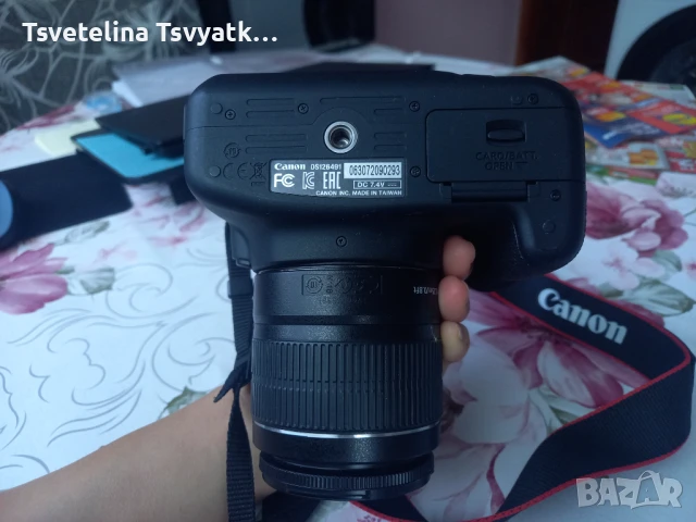 Фотоапарат Canon EOS 1200D, снимка 3 - Фотоапарати - 50828415