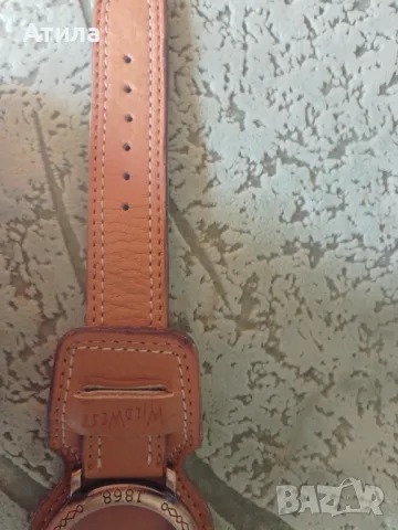 кожена верижка за часовник естествена кожа, снимка 3 - Мъжки - 47687349