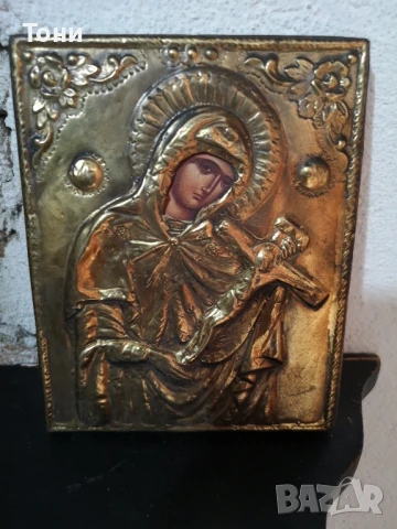 Гръцка икона Богородица-мед 