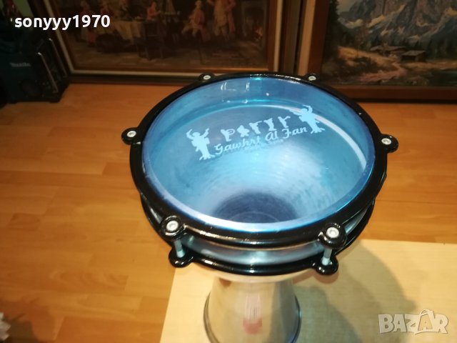 INOX-голяма тарамбука 40см инокс 1105221238, снимка 4 - Ударни инструменти - 36726069