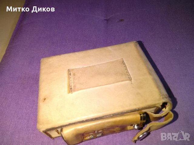 Калъвче за цигари 100мм-за запалка -за колан -естествена кожа-100х70х25мм, снимка 6 - Табакери - 32810526