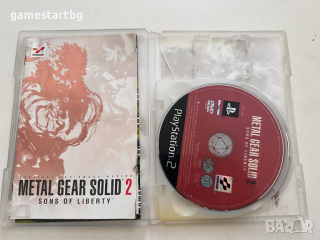 Metal Gear Solid 2 Sons Of Liberty за PS2, снимка 3 - Игри за PlayStation - 52404688