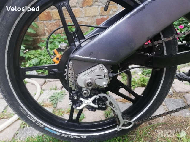 Електрически велосипед  WINORA  36V + ръчна газ., снимка 8 - Велосипеди - 51881921