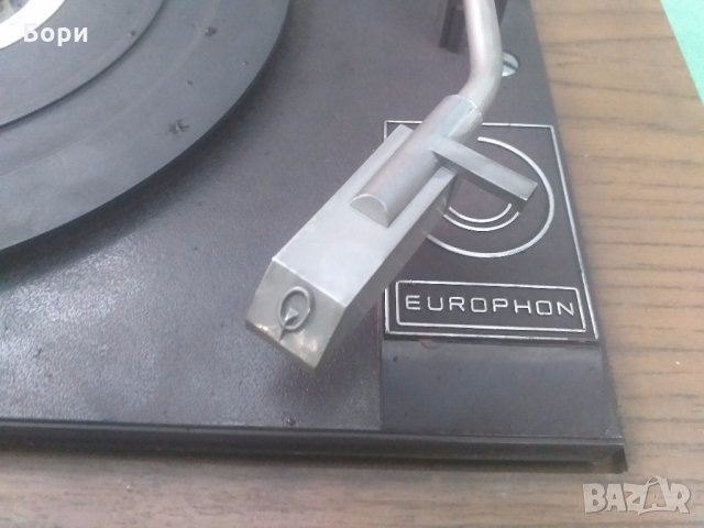 Europhon Bellaform Италиански грамофон, снимка 10 - Грамофони - 33343846