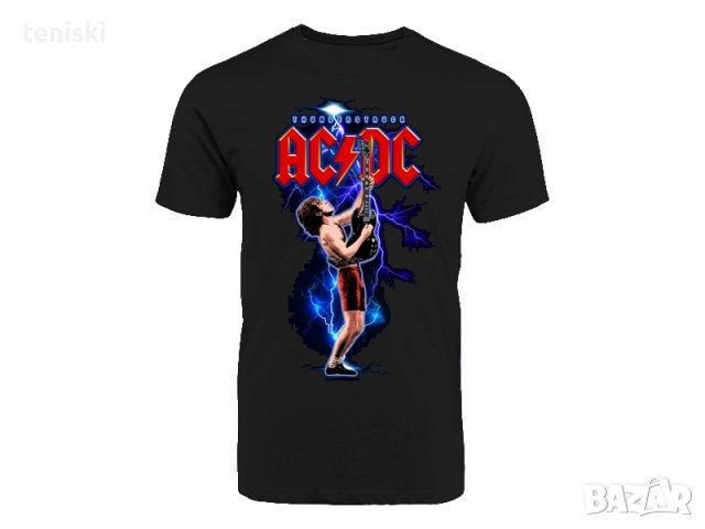 Рок Тениски AC/DC 7 модела, снимка 3 - Тениски - 39799980