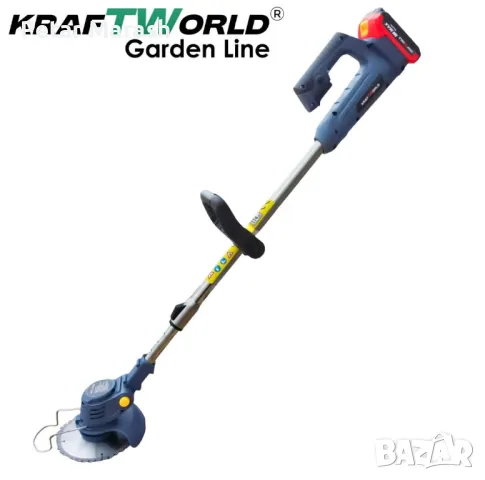 Акумулаторен сет 3в1: Тример, Ножица и Резачка 15 и 20см шини, допълнителни приставки и резервен нож, снимка 8 - Други инструменти - 50357862