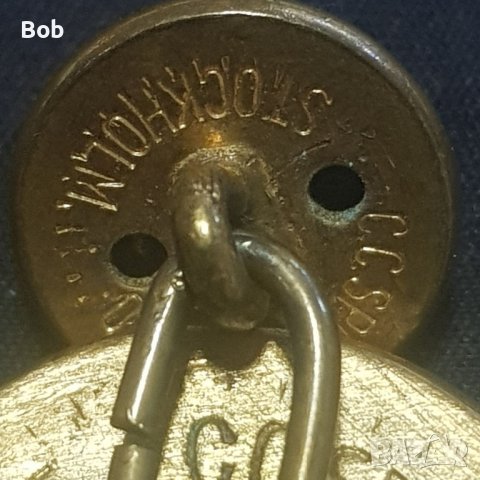 Уникални шведски флотски ръкавели /позлатени 1919, снимка 14 - Антикварни и старинни предмети - 37798980