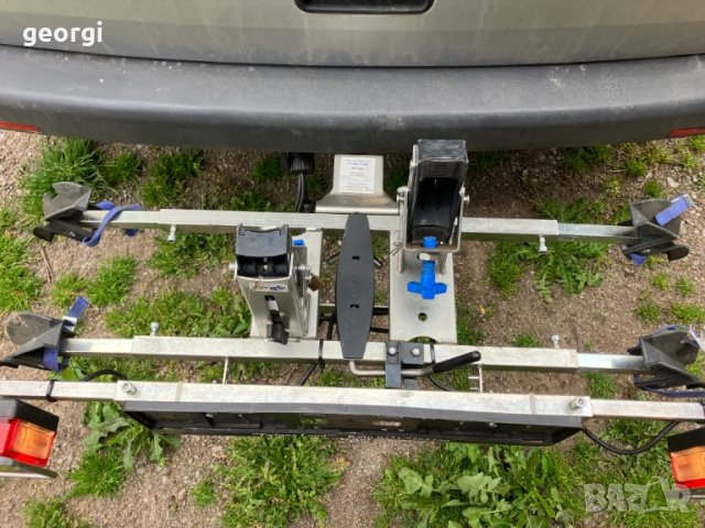 Багажник//стойка/за мотор,2 колела,,багаж или др.за теглич на автомобил, снимка 8 - Мотоциклети и мототехника - 50536284