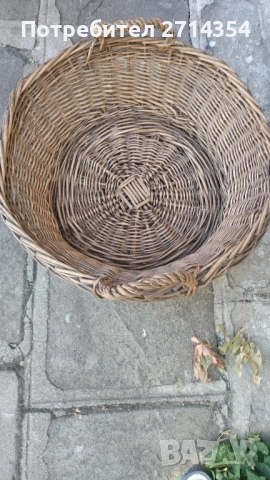 Ретро плетен панер