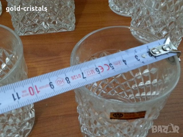 Кристални чаши и гарафа Бохемия, снимка 5 - Антикварни и старинни предмети - 35031088