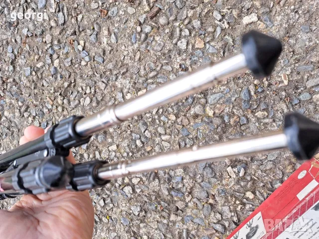 немски статив трипод за фотоапарат камера Hama traveller's 2     7/4, снимка 16 - Чанти, стативи, аксесоари - 49827139