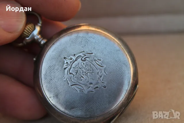 Швейцарски  джобен мъжки часовник ''Alliance Horlogere'', снимка 4 - Джобни - 48757511