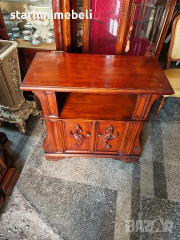 Дървено ТВ шкафче , снимка 6 - Шкафове - 51145790