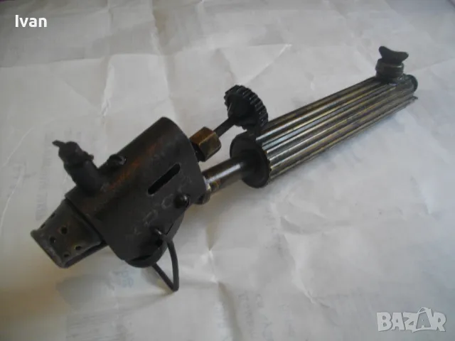 БЪЛГАРСКА БЕНЗИНОВА ГОРЕЛКА НА ХРОМ СИЛИСТРА СОЦ ПРОИЗВОДСТВО 80-ТЕ ГОДИНИ, снимка 2 - Други инструменти - 48234928