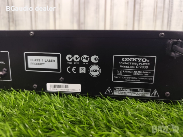 Onkyo C-7030  CD player , снимка 8 - Ресийвъри, усилватели, смесителни пултове - 52773158