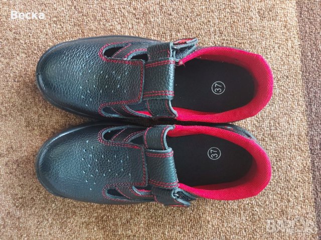 Дамски работни обувки с бомбе, снимка 2 - Други - 36676036