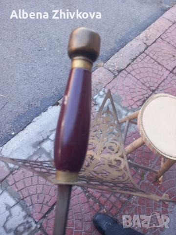 декоративна стара рапира , снимка 8 - Антикварни и старинни предмети - 52073099