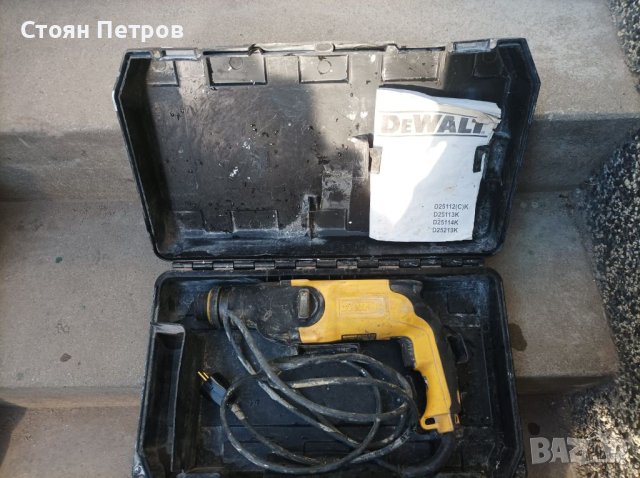 Перфоратор DeWalt, снимка 2 - Перфоратори - 40551957