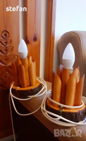 Лампи  за нощни шкафчета, снимка 2 - Настолни лампи - 43055792