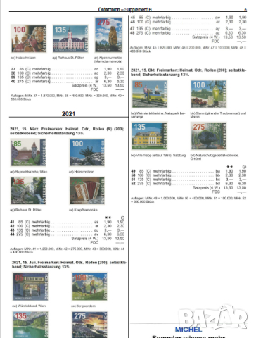 От Михел 10 каталога(компилации)2021/22 за държави от Европа (на DVD), снимка 12 - Филателия - 36540191