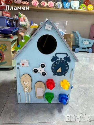 Busy Board Busy House / Бизиборд тип Къща за развитие на дечица, снимка 5 - Други - 52371060