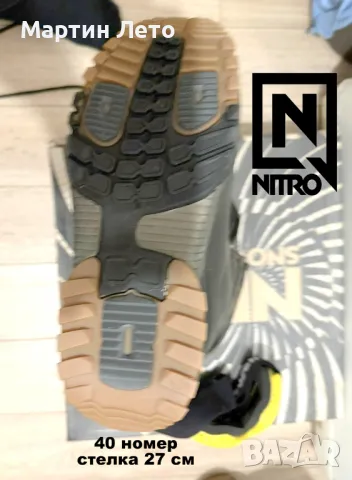 Сноуборд обувки NITRO. 40 и 35 номер, снимка 10 - Зимни спортове - 48598183