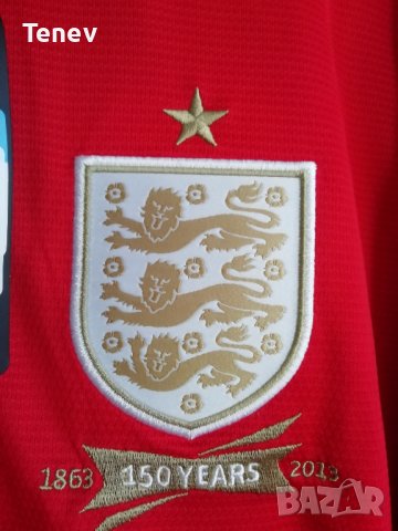 England Nike оригинална нова рядка юбилейна тениска фланелка 2013 Англия размер М