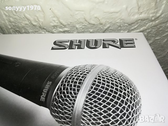 SHURE SM58 МИКРОФОН КОМПЛЕКТ 3005221943, снимка 4 - Микрофони - 36925978