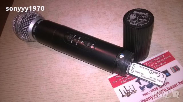 *SHURE USA-ВНОС ШВЕИЦАРИЯ, снимка 3 - Микрофони - 27279232