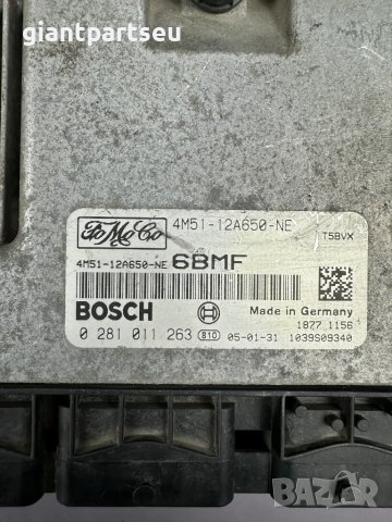 ECU Компютър Двигател FORD FOCUS C-MAX 0281011263, снимка 2 - Части - 49266908