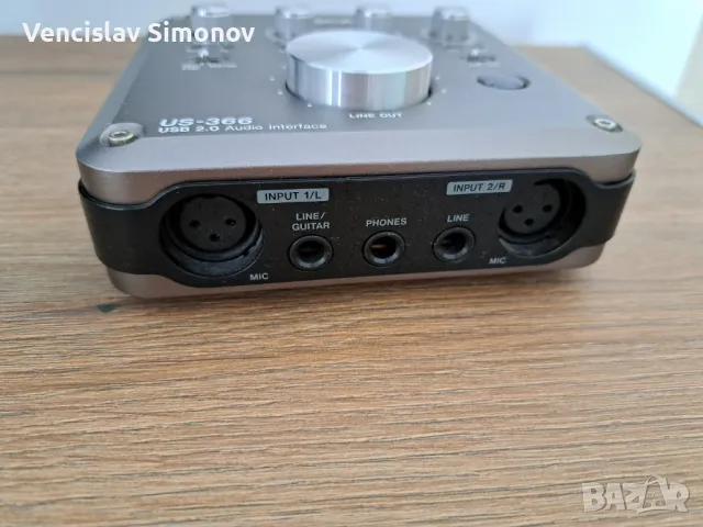 Tascam US-366 USB интерфейс. 24/192, снимка 3 - Други - 47389510