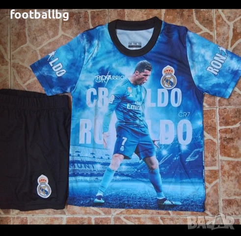 CR7 💙⚽️ детско юношески футболни екипи ❤️⚽️ колекционерски екипи, снимка 5 - Футбол - 37128471