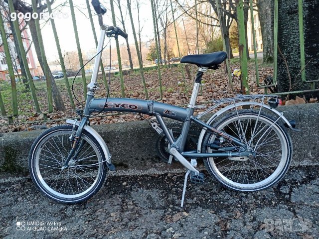 КАТО НОВО двойно сгъваемо алуминиево колело CYCO®,MADE IN GERMANY,сгъваем велосипед,пони, балканче, снимка 17 - Велосипеди - 37621227